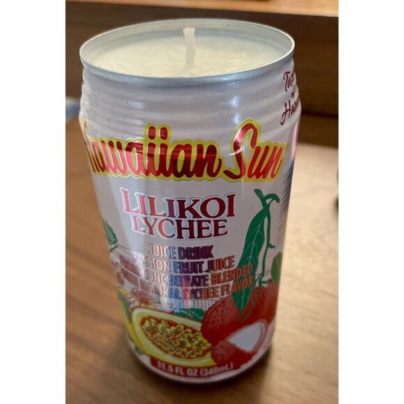 Hawaiian Sun Lilikoi Scented Can Candle | 12 oz Juice Can Candle - Picture 1 of 4